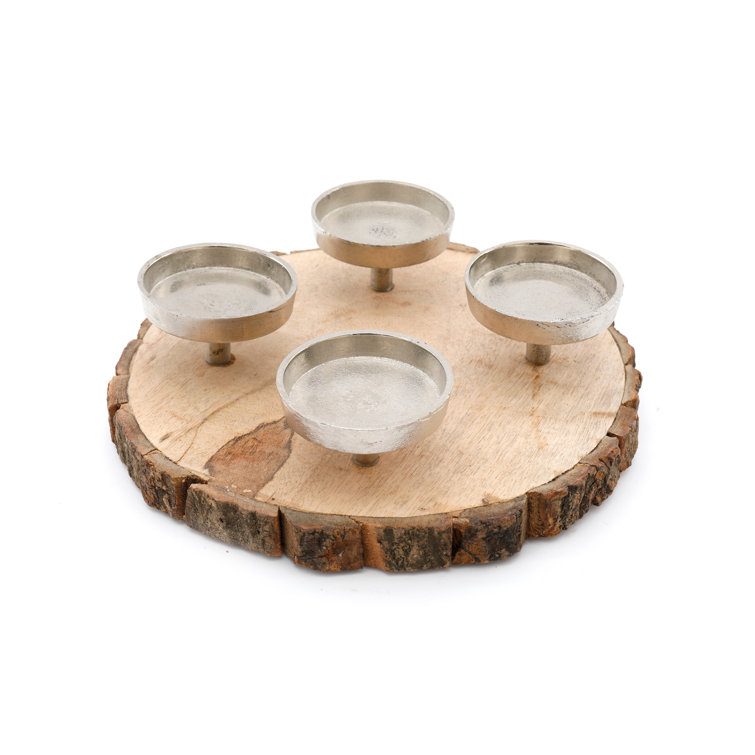 Alpen Home 8cm Metal Tabletop Tealight Holder Wayfair.co.uk